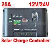 Controlador De Carga Pwm 20a Para Painel Celula Solar